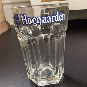 Large Hoegsarden pint glass